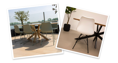 Kunststof eetkamerstoelen