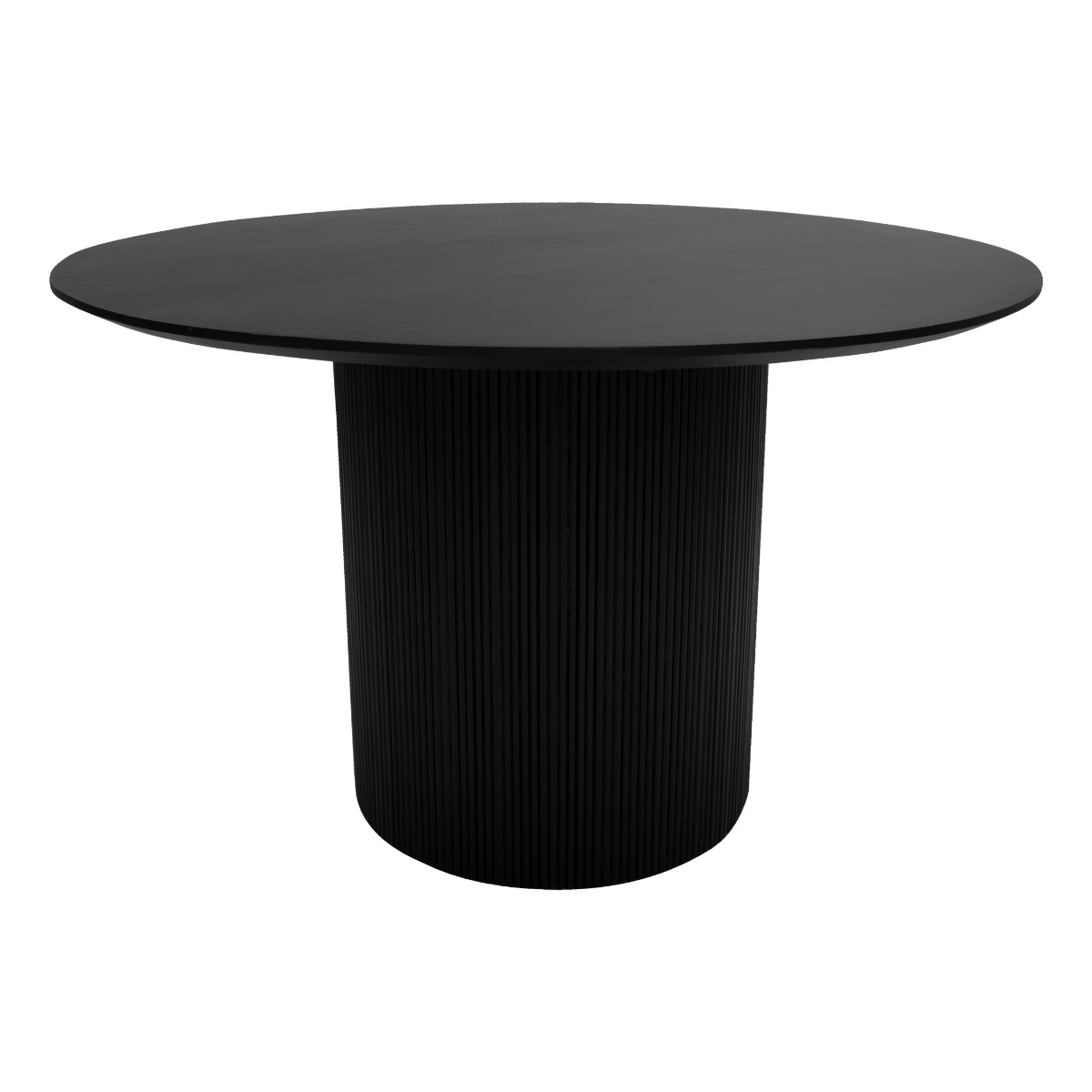 Kick Eetkamertafel Vince - Rond - Zwart