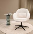 Kick draaifauteuil Lux - Champagne
