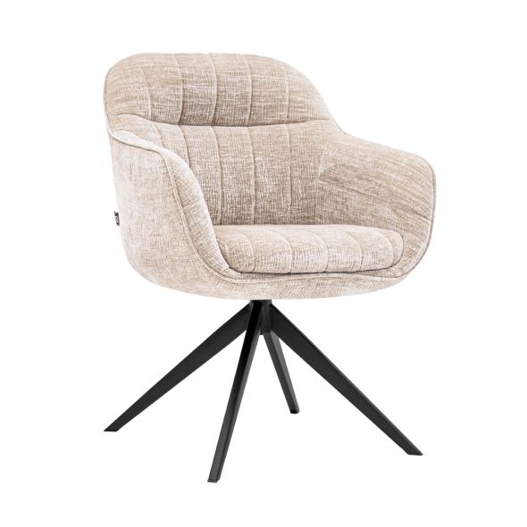 Kick draaistoel Stan - Beige