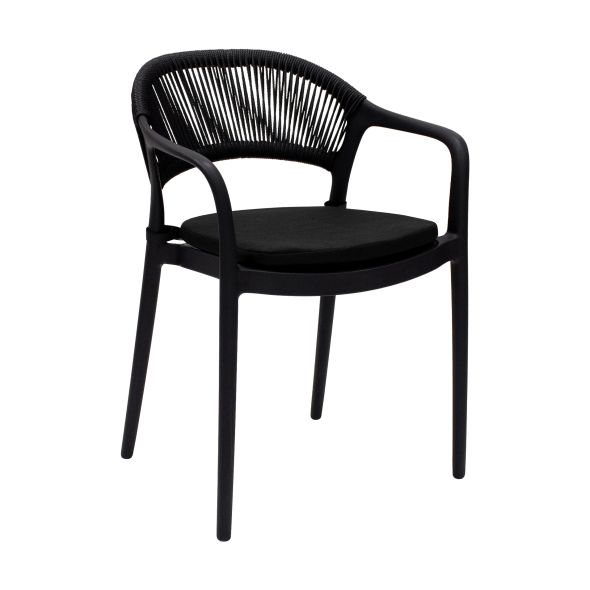 Kick tuinstoel Coco - Zwart