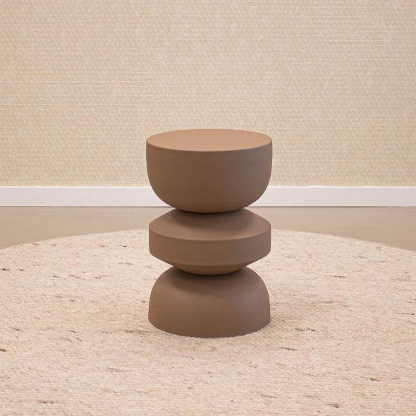 SAMPLE Kick bijzettafel Jon - Bruin