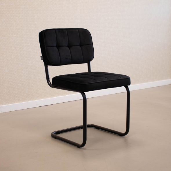 SAMPLE Kick buisframe stoel Ivy - Zwart