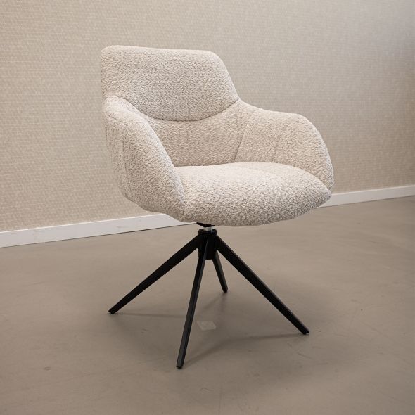 SAMPLE Kick draaistoel Fer - Crème