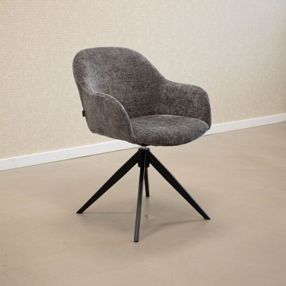 SAMPLE Kick draaistoel Matt - Donkergrijs