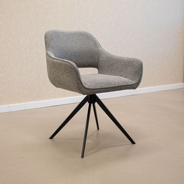 SAMPLE Kick draaistoel Miyo - Donkergrijs