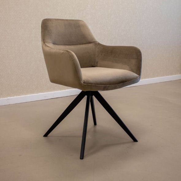 SAMPLE Kick draaistoel Tom - Taupe