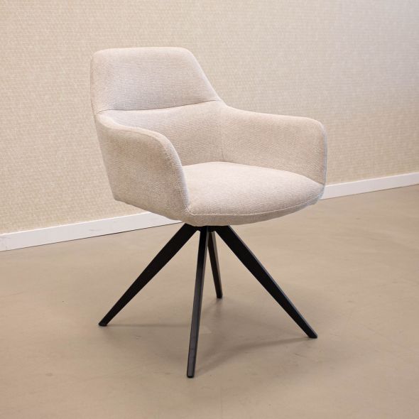 SAMPLE Kick draaistoel Tom Texture - Champagne