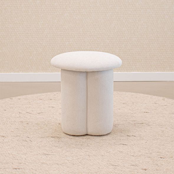 SAMPLE Kick poef Harvey - Wit