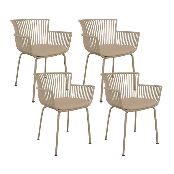 Set van 4 Kick tuinstoel Otis - Beige
