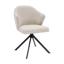 Kick draaistoel Liz - Champagne