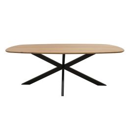 Kick eettafel Dana - 210cm - Lichtbruin