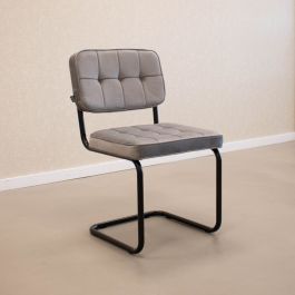 SAMPLE Kick buisframe stoel Ivy - Grijs