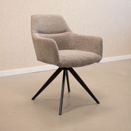 SAMPLE Kick draaistoel Tom Texture - Taupe