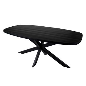 Kick eettafel Dane - 210cm - Zwart