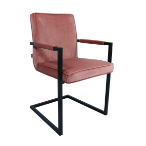 Kick eetkamerstoel JIM - Velvet Roze