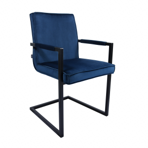 Kick armstoel Jim - Donkerblauw