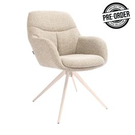 Kick draaistoel Abel - Taupe