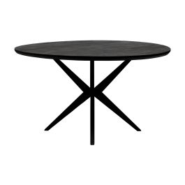 Kick eettafel Havard - 140cm - Zwart