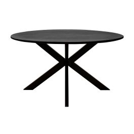 Kick eettafel Jake - 140cm - Zwart