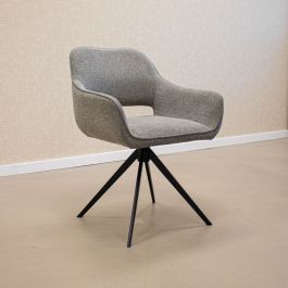 SAMPLE Kick draaistoel Miyo - Donkergrijs