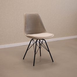 SAMPLE Kick kuipstoel Velvet - Champagne