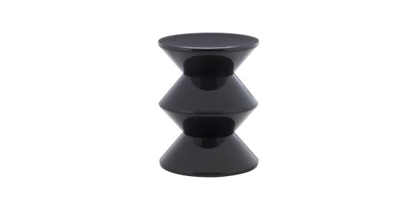 Kick bijzettafel Lotus - Zwart