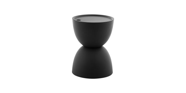 Kick bijzettafel Tess - Zwart