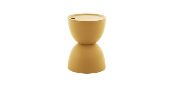 Kick bijzettafel Tess - Geel