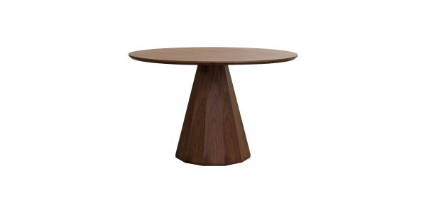 Kick eettafel Viggo - 120cm - Bruin
