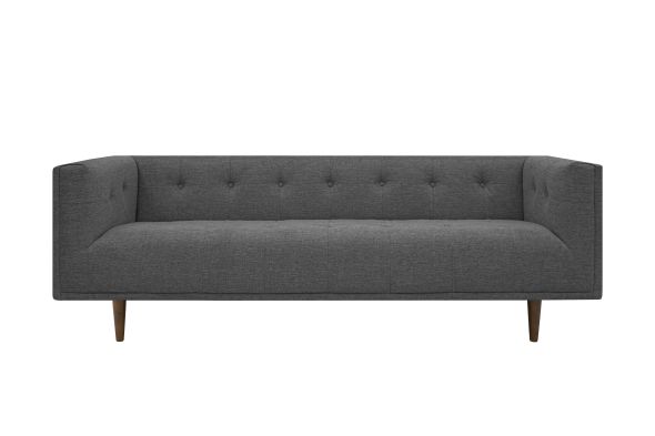 Kick Texture Bank Bobbi - Donkergrijs