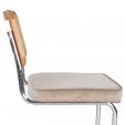 Kick buisframe stoel Kai - Champagne