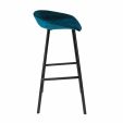 Kick barkruk Finn - Blauw