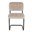 Kick buisframe stoel Ivy - Champagne