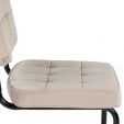 Kick buisframe stoel Ivy - Champagne