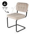 Kick buisframe stoel Ivy - Champagne