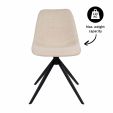 Kick draaistoel Yani - Beige