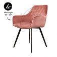 Kick eetkamerstoel Karl Velvet - Roze