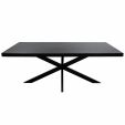 Kick eettafel Hugo - 180cm - Zwart