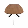 Kick eettafel Dana - 180cm - Bruin