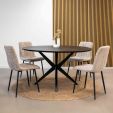 Kick eettafel Havard - 140cm - Bruin