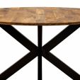 Kick eettafel Jake - 140cm - Bruin