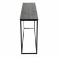 Kick sidetable Anna 140cm - Zwart