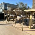 Kick tuinstoel Coco - Zwart/Beige