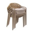 Kick tuinstoel Coco - Zwart/Beige