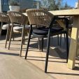Kick tuinstoel Coco - Zwart/Beige