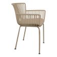 Set van 4 Kick tuinstoel Otis - Beige
