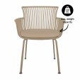 Set van 4 Kick tuinstoel Otis - Beige