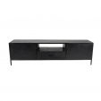 Kick TV dressoir Hugo laag-50cm - Zwart