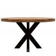 Kick eettafel Dax rond - 130cm - Mango